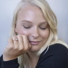 Load image into Gallery viewer, Diamond Spiral Ring in Rose Gold - Malleable Jewellers