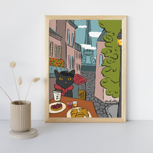 Load image into Gallery viewer, The Morning Croissant – Art Print