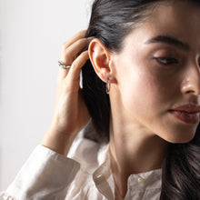 Load image into Gallery viewer, Flash Hoops in Sterling Silver - Malleable Jewellers