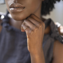 Load image into Gallery viewer, Flash Stacker in Sterling Silver - Malleable Jewellers