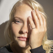 Load image into Gallery viewer, Flash Stacker in Sterling Silver - Malleable Jewellers