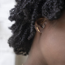 Load image into Gallery viewer, Globular Kimberlite Studs in Yellow Gold - Malleable Jewellers