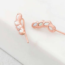 Load image into Gallery viewer, Iridescent Crawlers in Rose Gold - Malleable Jewellers