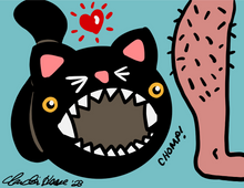 Load image into Gallery viewer, "Love Bites (The Chomp)" – Art Print