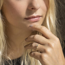 Load image into Gallery viewer, Molten Solitaire in Yellow Gold - Malleable Jewellers