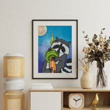 Load image into Gallery viewer, "Midnight Climber" – Art Print
