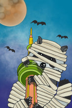 Load image into Gallery viewer, "Mummy Trash Panda" – Art Print
