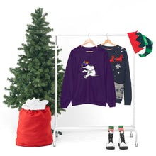 Load image into Gallery viewer, White Elephant Holiday Pride Flag Crewneck Sweatshirt
