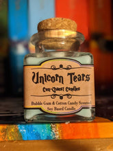 Load image into Gallery viewer, Potion Bottle Candles, Inspired by sweet treats and fictional potions. Fragrance and essential oil blend soy based candles.