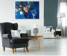 Load image into Gallery viewer, "Pink Ocean Waves" Original Acrylic Painting