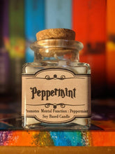 Load image into Gallery viewer, Potion Bottle Candles, Inspired by sweet treats and fictional potions. Fragrance and essential oil blend soy based candles.