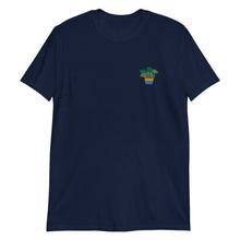Load image into Gallery viewer, Pan Plant Tee (Gender neutral, embroidered)