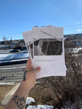 Load image into Gallery viewer, It Started With An Addiction.-A raw and powerfully truthful journal zine series about my nonbinary life