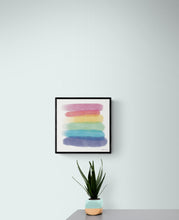 Load image into Gallery viewer, Rainbow Art Print, Pride Painting, LGBTQ, Pride, Gay Flag, Gay Pride, Gay, Queer, Gay Art, Rainbow, Queer art, gay gift, Christmas gift