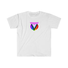 Load image into Gallery viewer, Pink Progress Pride Heart Tee