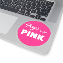 Load image into Gallery viewer, Boys Wear Pink Sticker