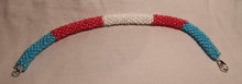 Load image into Gallery viewer, Handmade Bead Bracelet - Transgender Pride Flag
