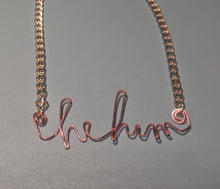 Load image into Gallery viewer, He/Him Talisman Necklace - Blush