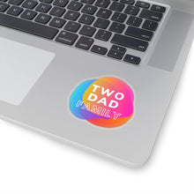 Load image into Gallery viewer, Two Dad Family Sticker