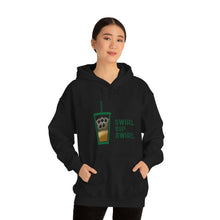 Load image into Gallery viewer, Swirl Sip Swirl Iced Coffee Hoodie