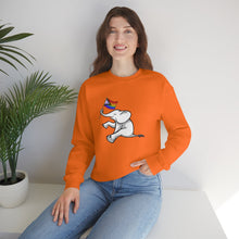 Load image into Gallery viewer, White Elephant Holiday Pride Flag Crewneck Sweatshirt