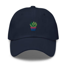Load image into Gallery viewer, Bi Plant embroidered cap