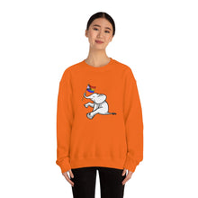 Load image into Gallery viewer, White Elephant Holiday Pride Flag Crewneck Sweatshirt
