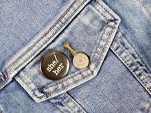 Load image into Gallery viewer, 5 Pack Pronouns! LGBTQ Pride: Pinback Buttons or Strong Ceramic Magnets