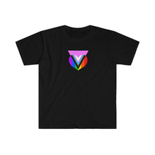 Load image into Gallery viewer, Pink Progress Pride Heart Tee