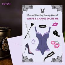 Load image into Gallery viewer, Whips & Chains