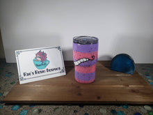 Load image into Gallery viewer, Cheshire Grins 14oz Acrylic Glitter Tumbler