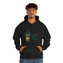 Load image into Gallery viewer, Swirl Sip Swirl Iced Coffee Hoodie