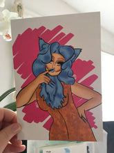 Load image into Gallery viewer, Werewolf Drag Queen Kimchi 5x7 Print