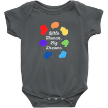 Load image into Gallery viewer, Little Human, Big Dreams Bodysuit
