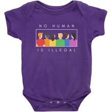 Load image into Gallery viewer, No Human is Illegal Bodysuit