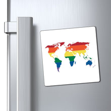 Load image into Gallery viewer, Rainbow World Magnet