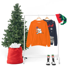 Load image into Gallery viewer, White Elephant Holiday Pride Flag Crewneck Sweatshirt