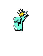 Load image into Gallery viewer, KING JJUICE Logo sticker