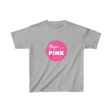 Load image into Gallery viewer, Boys Wear Pink Youth T-Shirt