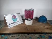 Load image into Gallery viewer, Pokeball 14 Oz Acrylic Glitter Tumbler