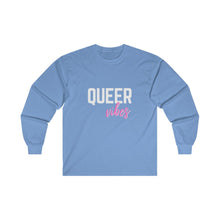 Load image into Gallery viewer, Queer Vibes Long Sleeve T-Shirt