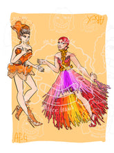 Load image into Gallery viewer, Yvie Oddly & Plastique Tiara Farm to Runway 5x7 Print