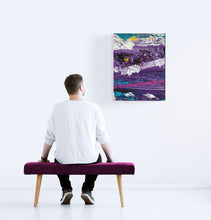 Load image into Gallery viewer, "Miami Breeze"  - Original Acrylic Painting by Canadian Artist Rina Kazavchinski