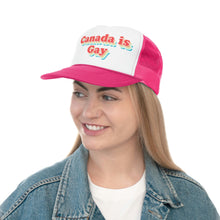 Load image into Gallery viewer, Canada is Gay Trucker Cap