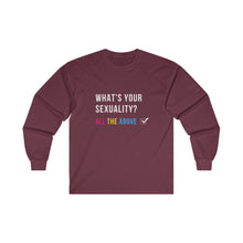 Load image into Gallery viewer, What's Your Sexuality Long Sleeve T-Shirt