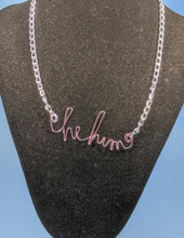 Load image into Gallery viewer, He/Him Talisman Necklace - Blush
