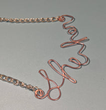 Load image into Gallery viewer, She/Her Talisman Necklace - Blush