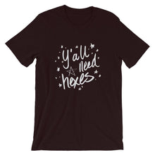 Load image into Gallery viewer, Y'all Need Hexes Relaxed Fit Tee | Witchy Tshirts | Pagan Shirts | Sarcastic Tees | Halloween