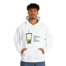 Load image into Gallery viewer, Swirl Sip Swirl Iced Coffee Hoodie