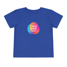 Load image into Gallery viewer, Two Dad Family Toddler T-Shirt